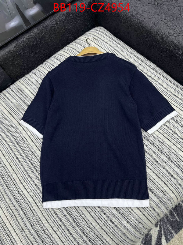 Clothing-MIU MIU buy aaaaa cheap ID: CZ4954 $: 119USD