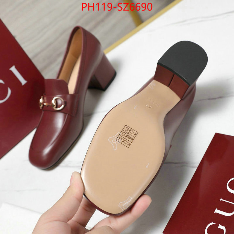 Women Shoes-Gucci best fake ID: SZ6690 $: 119USD