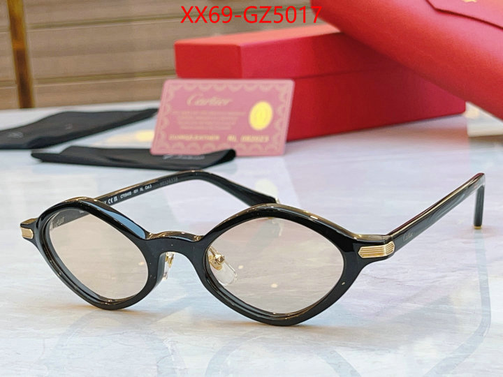 Glasses-Cartier top ID: GZ5017 $: 69USD