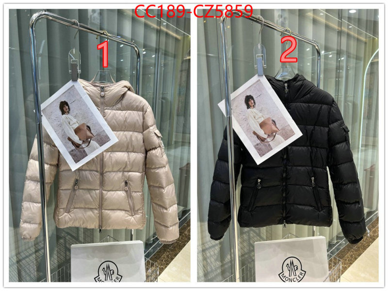 Down jacket Women-Moncler buy 2024 replica ID: CZ5859 $: 189USD