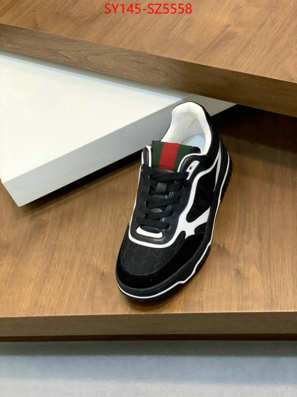 Men Shoes-Gucci what is a 1:1 replica ID: SZ5558 $: 145USD