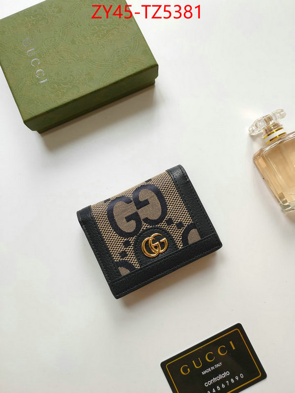 Gucci Bags(4A)-Wallet- find replica ID: TZ5381 $: 45USD,