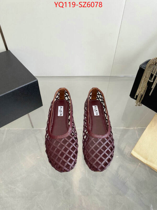 Women Shoes-ALAIA cheap high quality replica ID: SZ6078 $: 119USD