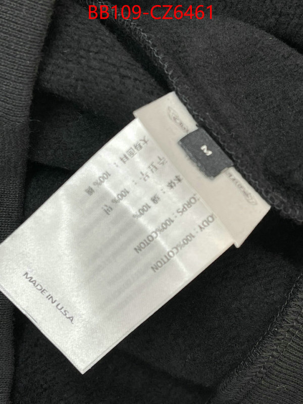 Clothing-Chrome Hearts buy replica ID: CZ6461 $: 109USD