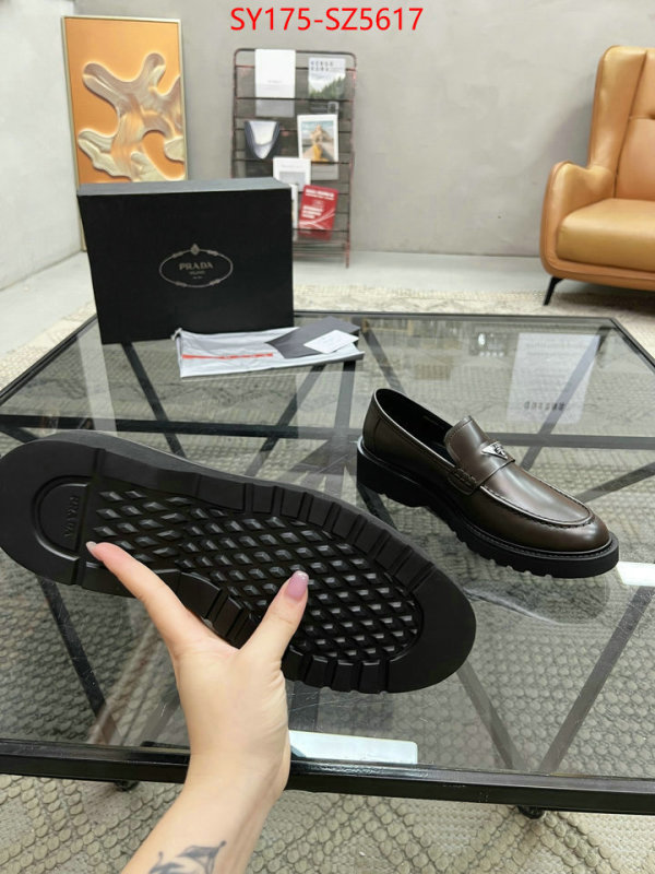 Men shoes-Prada aaaaa+ replica ID: SZ5617 $: 175USD