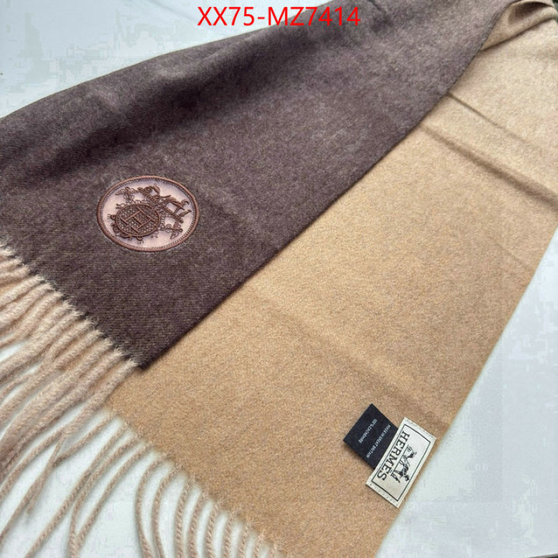 Scarf-Hermes what's the best place to buy replica ID: MZ7414 $: 75USD
