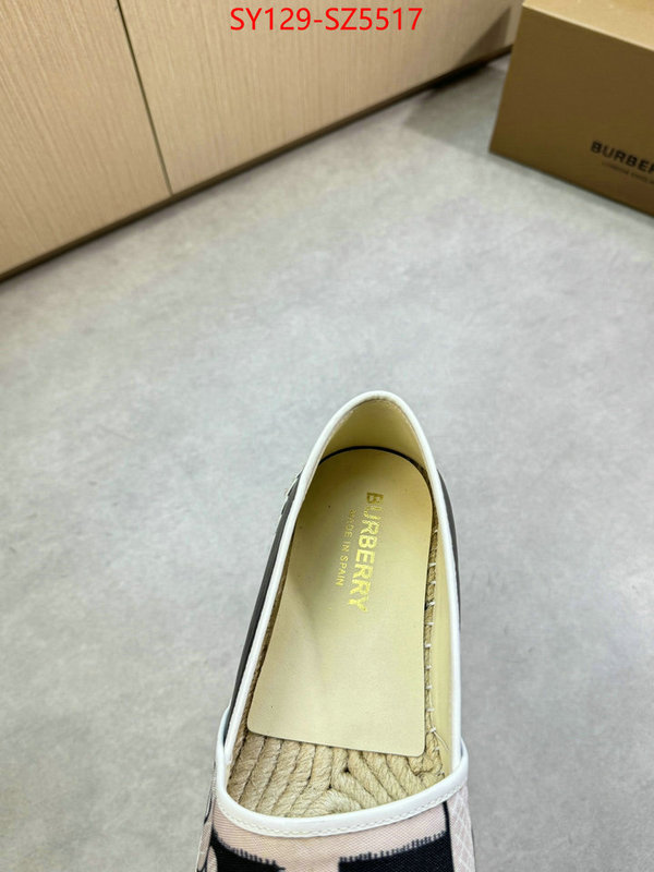 Men Shoes-Burberry aaaaa class replica ID: SZ5517 $: 129USD