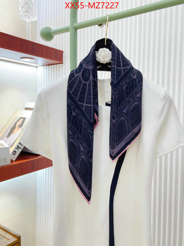 Scarf-Chanel where to buy high quality ID: MZ7227 $: 55USD