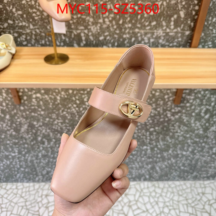 Women Shoes-Valentino aaaaa+ replica ID: SZ5360 $: 115USD