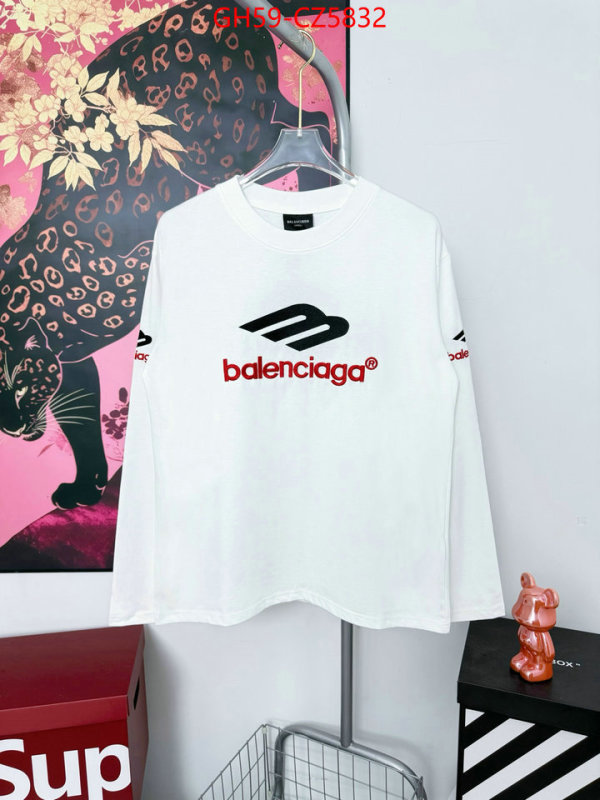 Clothing-Balenciaga luxury ID: CZ5832 $: 59USD