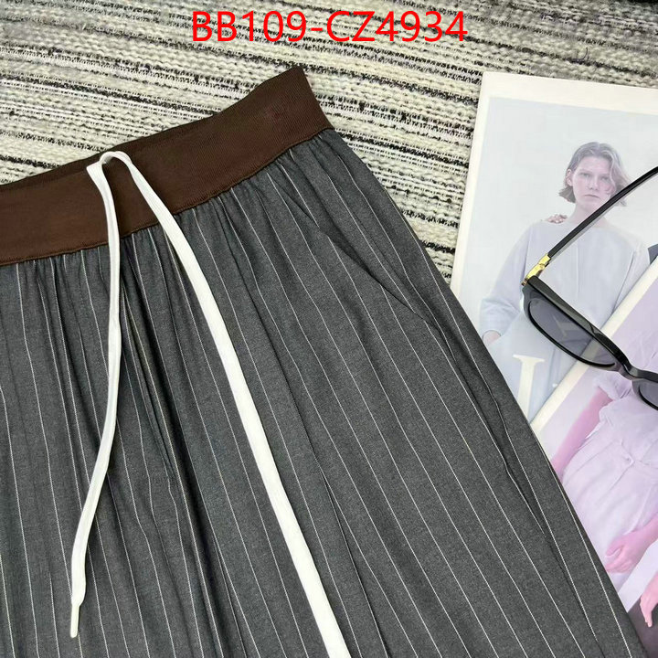 Clothing-MIU MIU luxury shop ID: CZ4934 $: 109USD