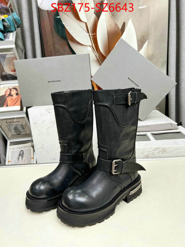Women Shoes-Balenciaga perfect quality ID: SZ6643 $: 175USD