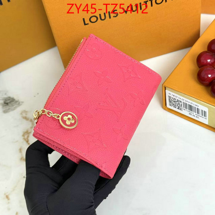 LV Bags(4A)-Wallet top sale ID: TZ5412 $: 45USD,