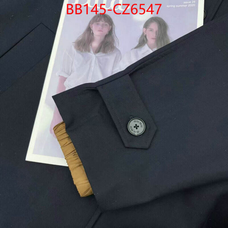 Clothing-MIU MIU the top ultimate knockoff ID: CZ6547 $: 145USD