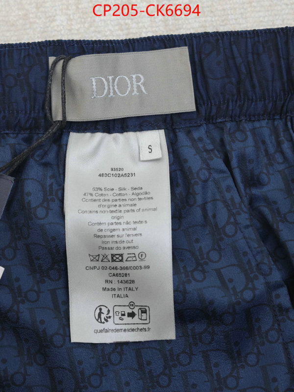 Clothing-Dior best quality fake ID: CK6694