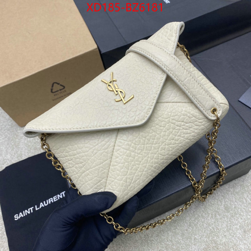YSL Bags(TOP)-Crossbody- luxury fashion replica designers ID: BZ6181 $: 185USD,