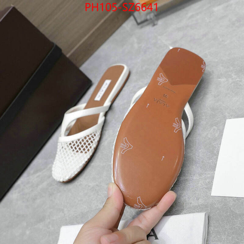 Women Shoes-ALAIA aaaaa+ quality replica ID: SZ6641 $: 105USD