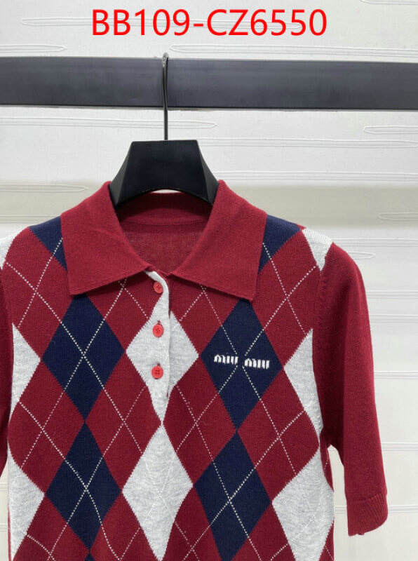 Clothing-MIU MIU online from china ID: CZ6550 $: 109USD
