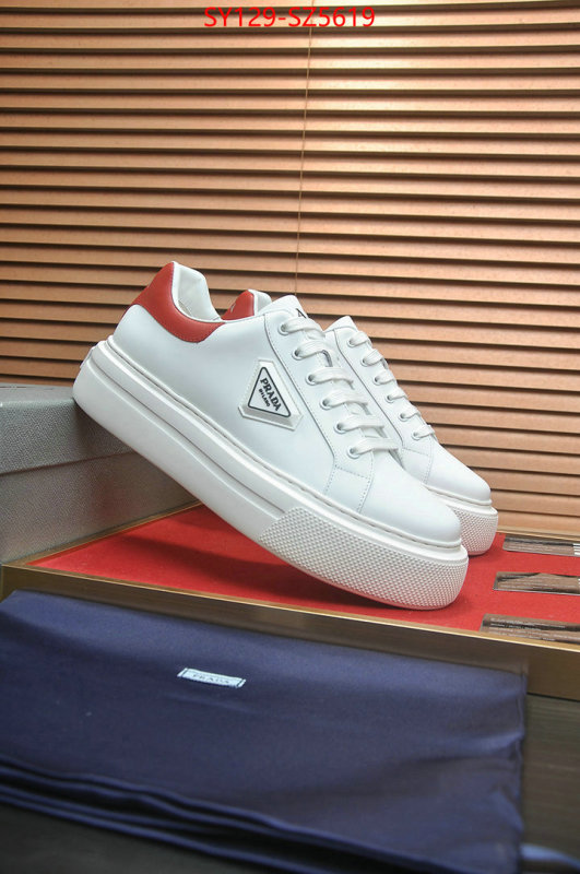 Men shoes-Prada fashion replica ID: SZ5619 $: 129USD