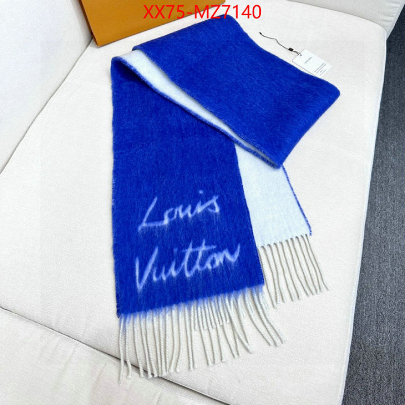 Scarf-LV aaaaa replica designer ID: MZ7140 $: 75USD