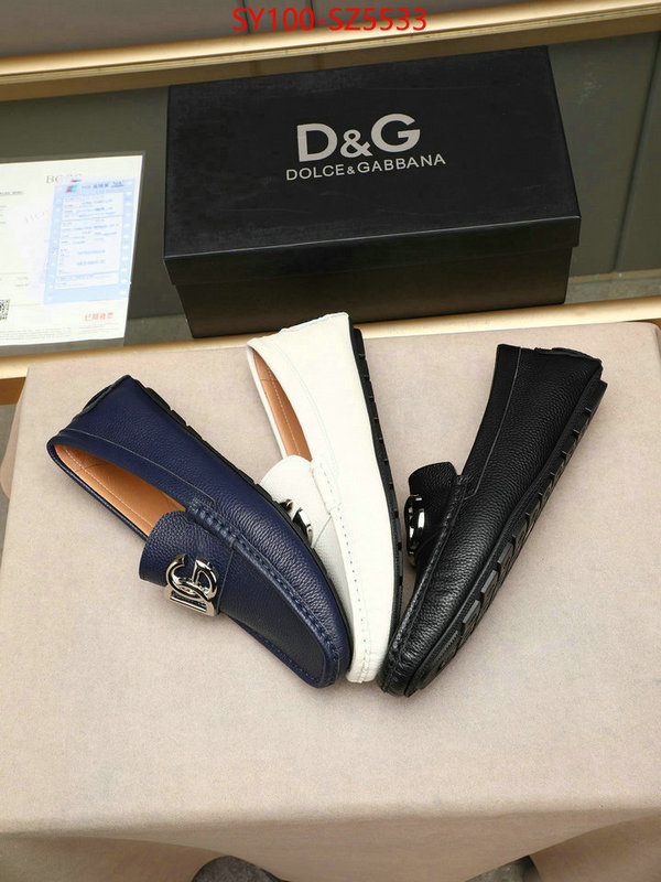 Men Shoes-DG designer fake ID: SZ5533 $: 100USD