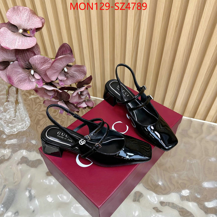 Women Shoes-Gucci top quality designer replica ID: SZ4789 $: 129USD