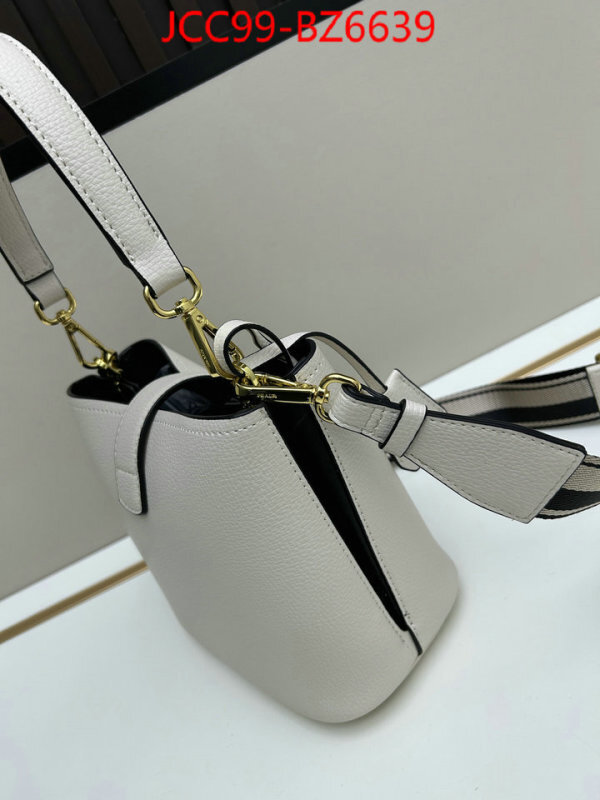 Prada Bags(4A)-bucket bag luxury 7 star replica ID: BZ6639 $: 99USD,