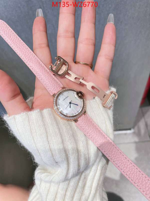 Watch(4A)-Cartier top quality designer replica ID: WZ6770 $: 135USD
