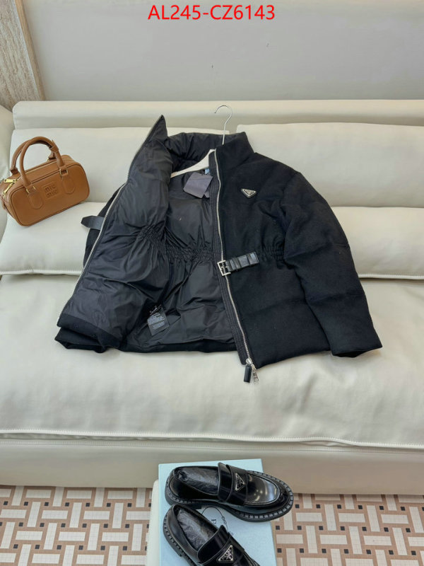 Down jacket Women-Prada fake high quality ID: CZ6143 $: 245USD