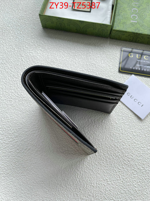 Gucci Bags(4A)-Wallet- find replica ID: TZ5387 $: 39USD,