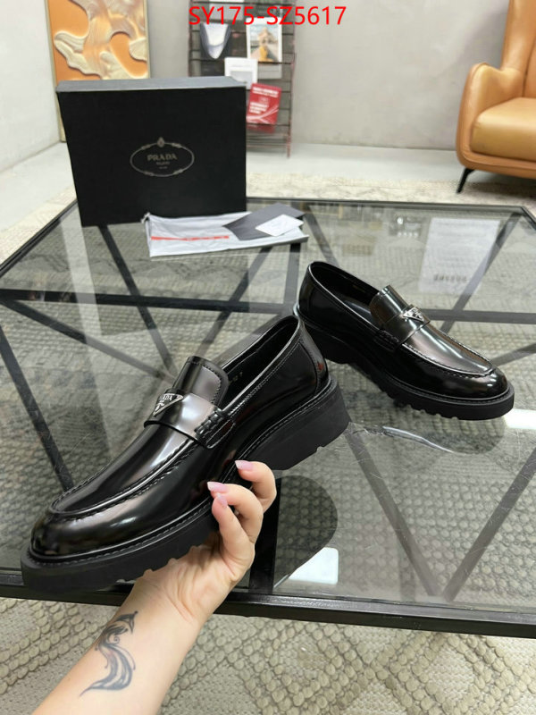 Men shoes-Prada aaaaa+ replica ID: SZ5617 $: 175USD