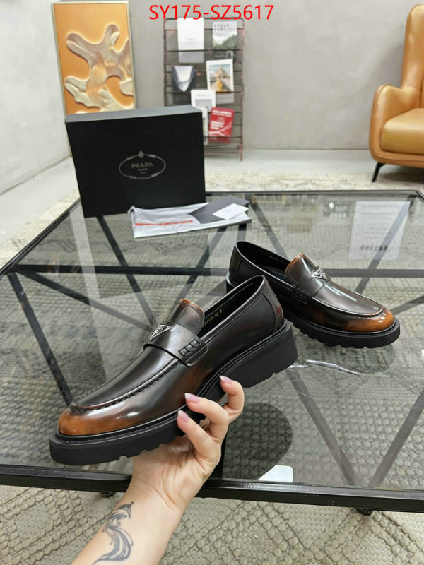 Men shoes-Prada aaaaa+ replica ID: SZ5617 $: 175USD