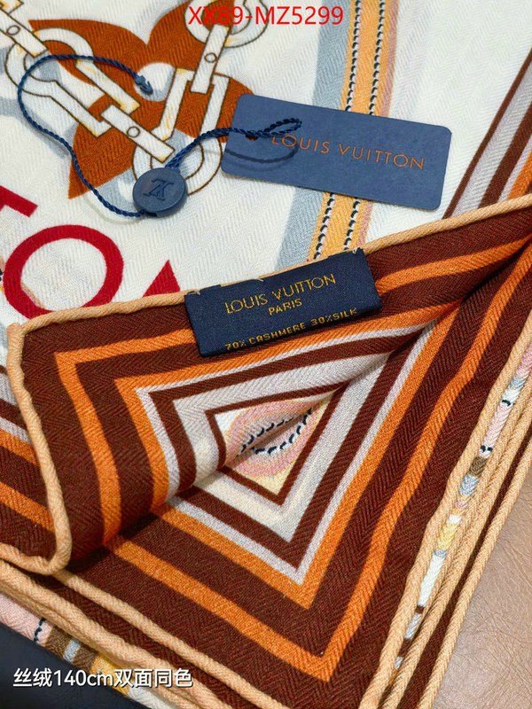 Scarf-LV designer high replica ID: MZ5299 $: 89USD