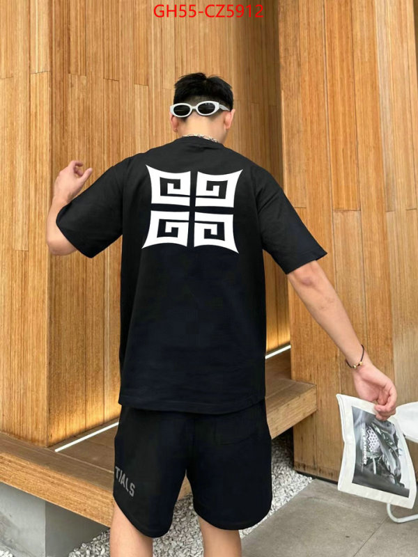Clothing-Givenchy we provide top cheap aaaaa ID: CZ5912 $: 55USD