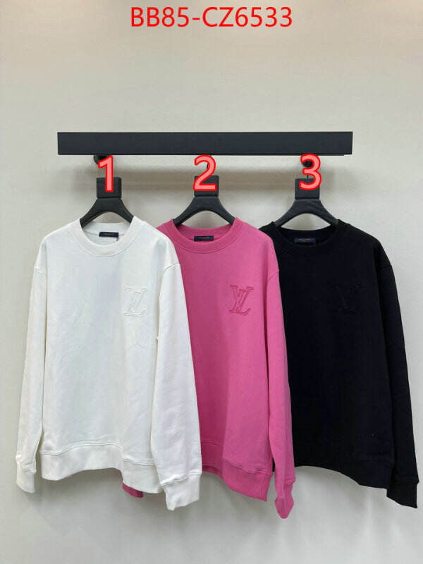 Clothing-LV wholesale imitation designer replicas ID: CZ6533 $: 85USD