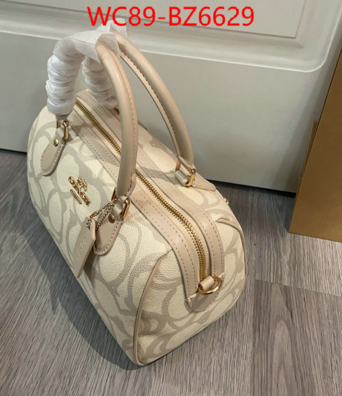 Coach Bags(4A)-Crossbody- what is a 1:1 replica ID: BZ6629 $: 89USD,
