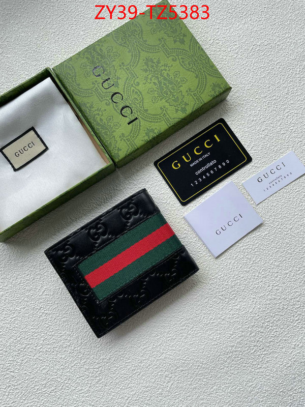 Gucci Bags(4A)-Wallet- how to find designer replica ID: TZ5383 $: 39USD,