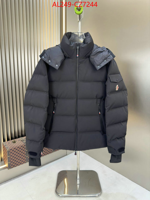 Down jacket Men-Moncler wholesale sale ID: CZ7244 $: 249USD