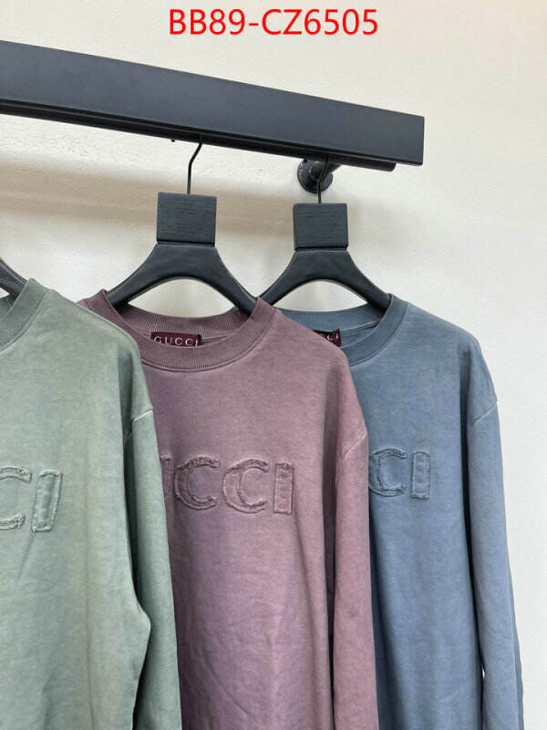 Clothing-Gucci customize best quality replica ID: CZ6505 $: 89USD