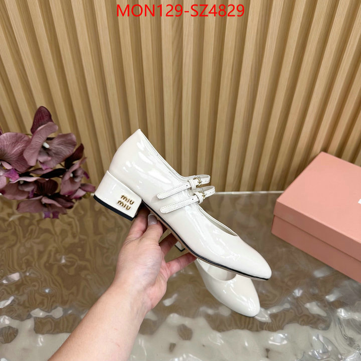 Women Shoes-Miu Miu luxury fake ID: SZ4829 $: 129USD
