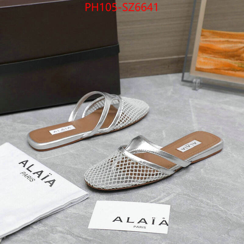 Women Shoes-ALAIA aaaaa+ quality replica ID: SZ6641 $: 105USD