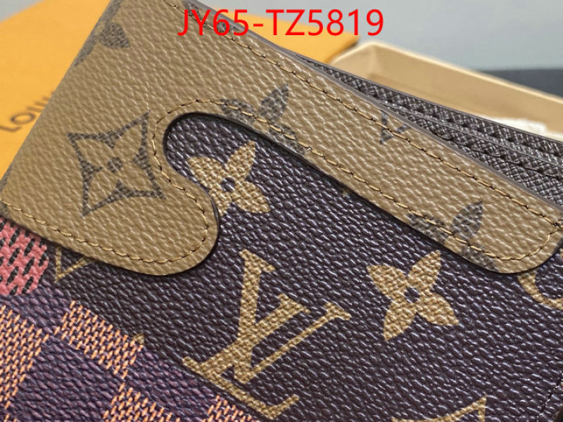 LV Bags(TOP)-Wallet replica ID: TZ5819 $: 65USD,