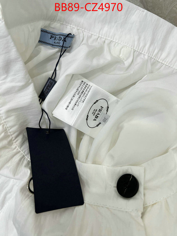 Clothing-Prada 7 star quality designer replica ID: CZ4970 $: 89USD