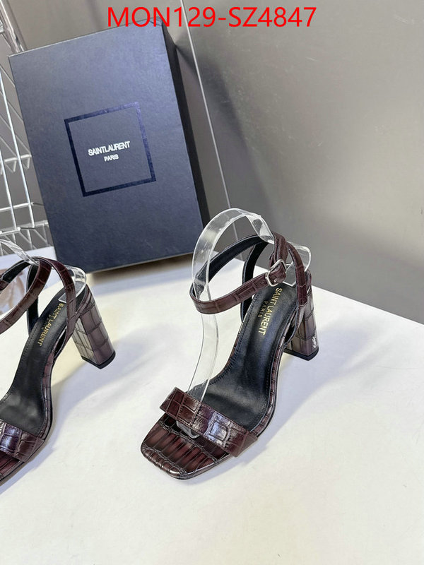 Women Shoes-YSL replica aaaaa+ designer ID: SZ4847 $: 129USD