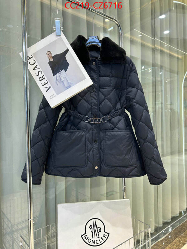 Down jacket Women-Moncler how to buy replcia ID: CZ6716 $: 219USD