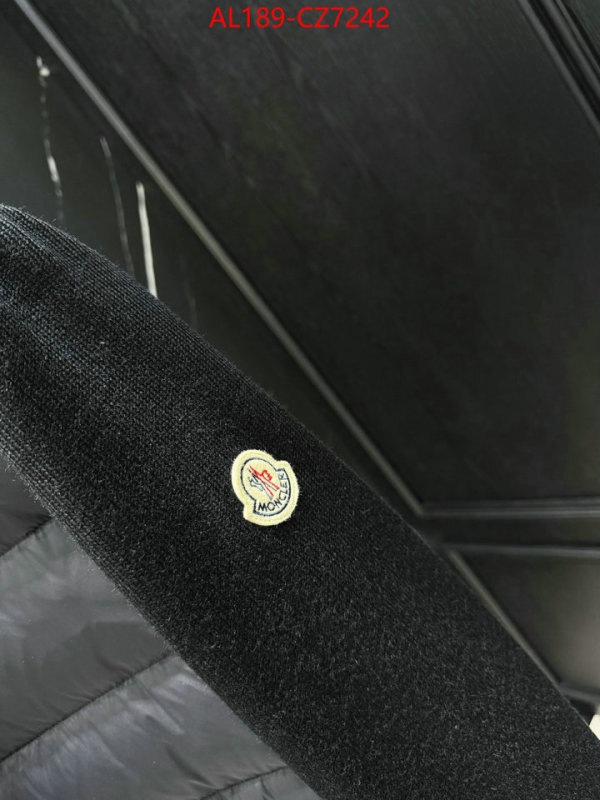 Down jacket Men-Moncler the best designer ID: CZ7242 $: 189USD