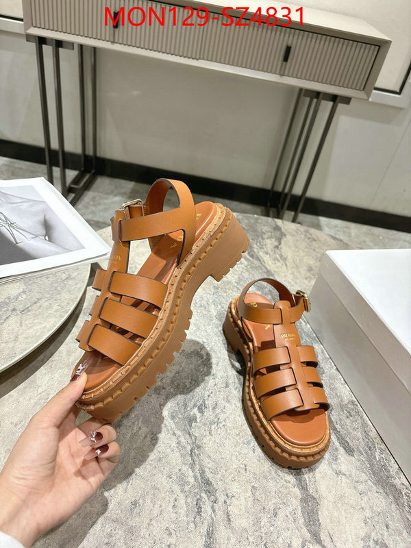 Women Shoes-Prada highest quality replica ID: SZ4831 $: 129USD