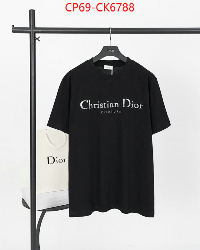 Clothing-Dior highest quality replica ID: CK6788 $: 69USD