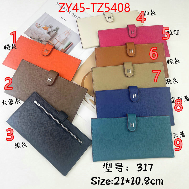 Hermes Bags(4A)-Wallet- outlet 1:1 replica ID: TZ5408 $: 45USD,