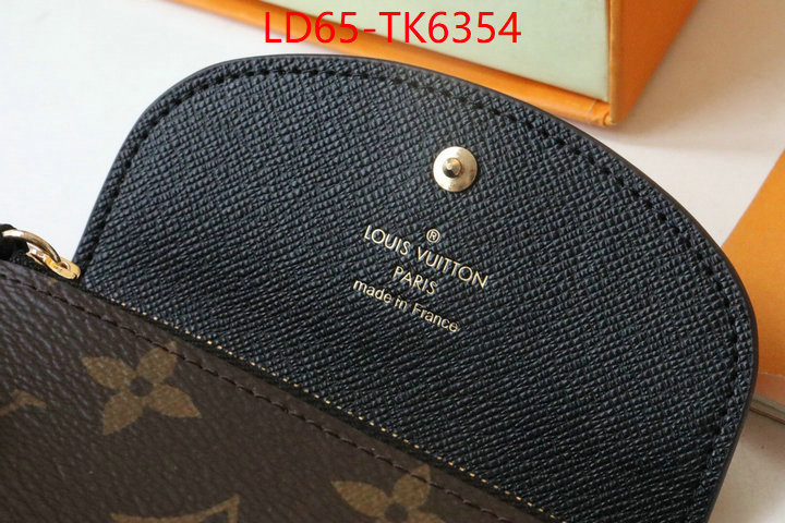 LV Bags(TOP)-Wallet luxury shop ID: TK6354 $: 65USD,